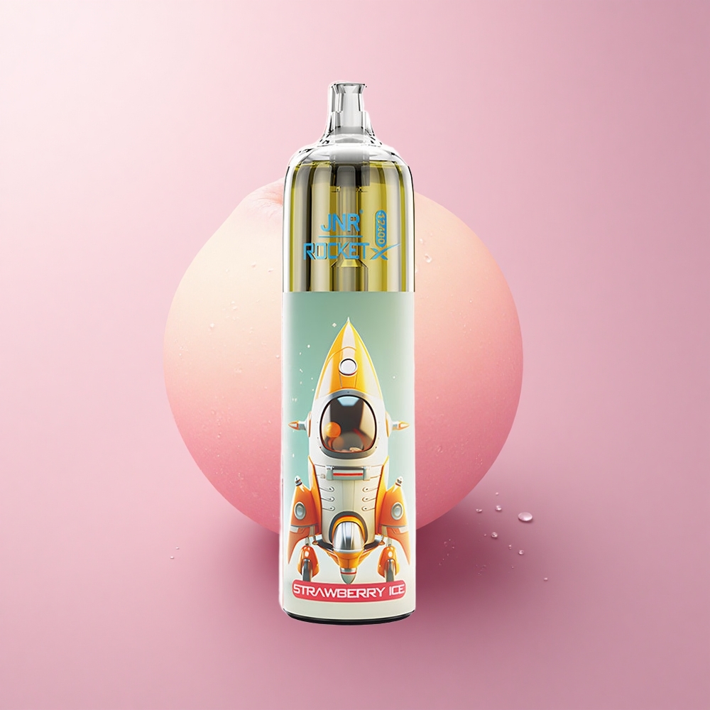 JNR Rocket-X 12400 Maasikajää RGB-Valgustusega Kiirlaadimine