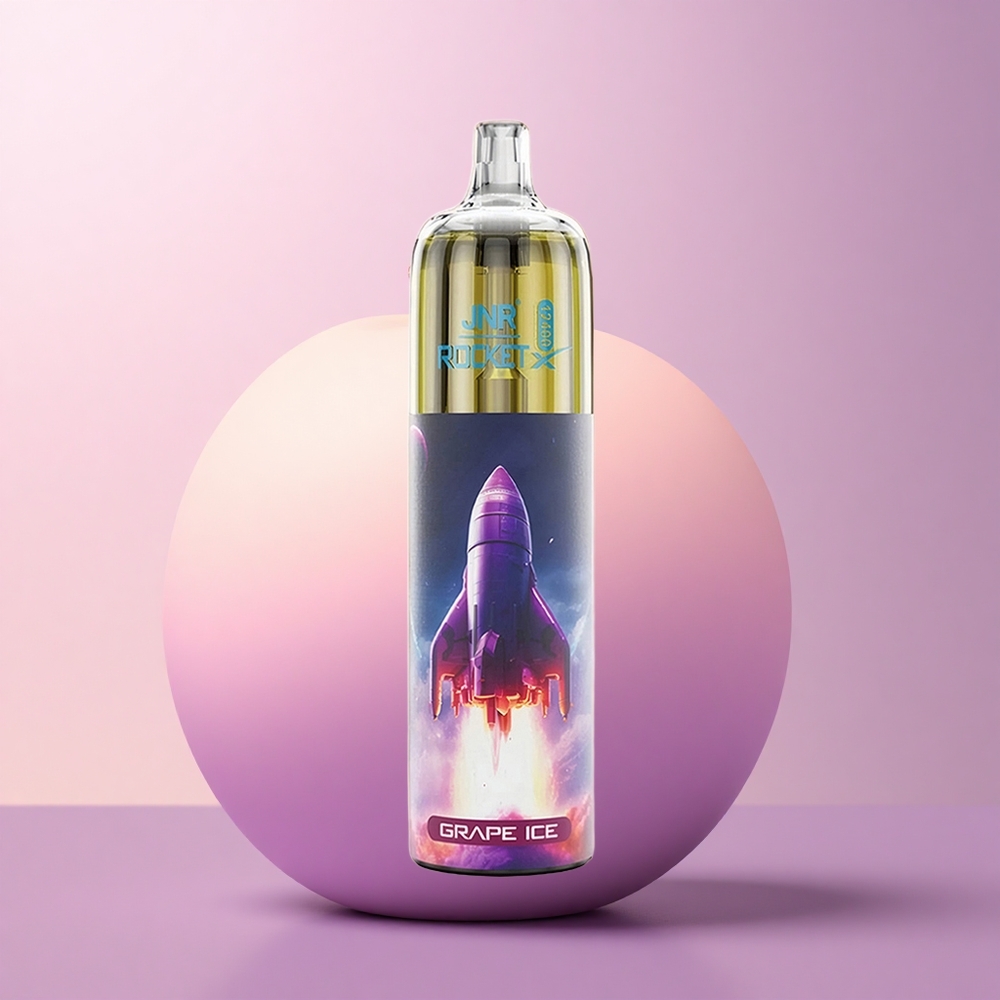 JNR Rocket-X 12400 Viinamarja-Jää RGB 850mAh 12ohm