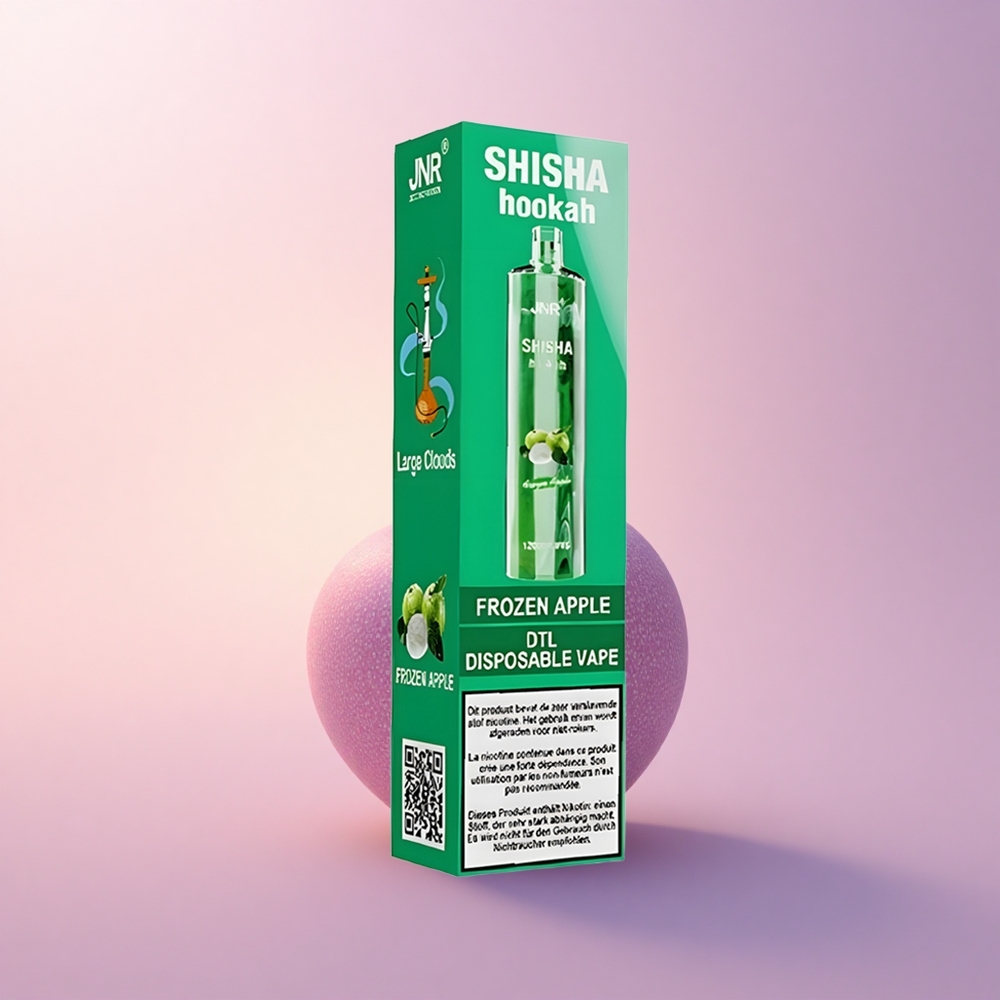JNR Shisha Hookah 12000 Külmutatud Õun 24ml 750mAh Type-C