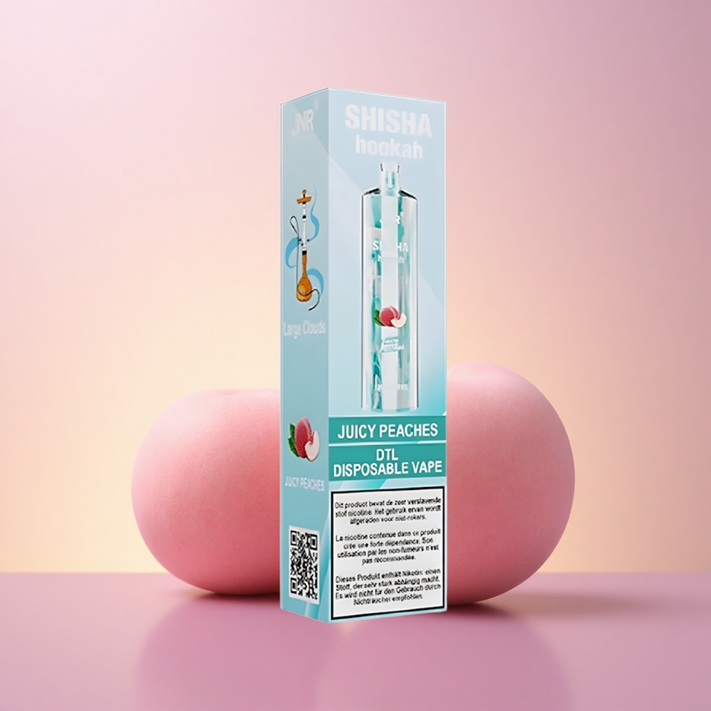 JNR Shisha Hookah 12000 Mahlased Virsikud 750mAh Type-C