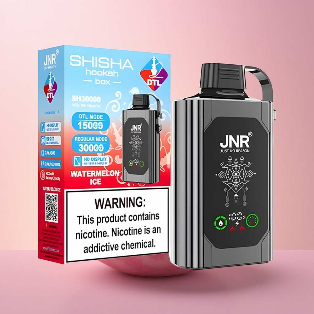 JNR Shisha Hookah Box 20500 Arbuusijää Dual Mesh  25ml