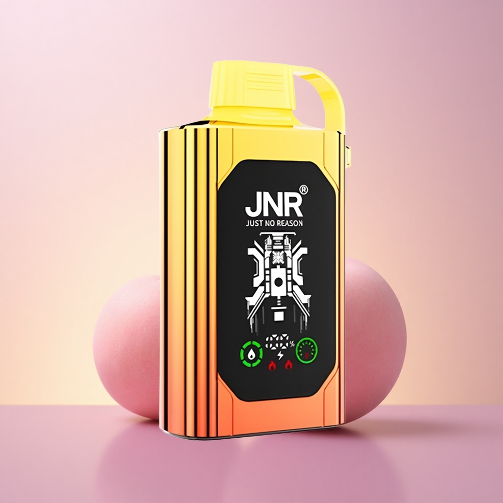 JNR Shisha Hookah Box 20500 Mahlas Virsikud HD Ekraaniga 25ml
