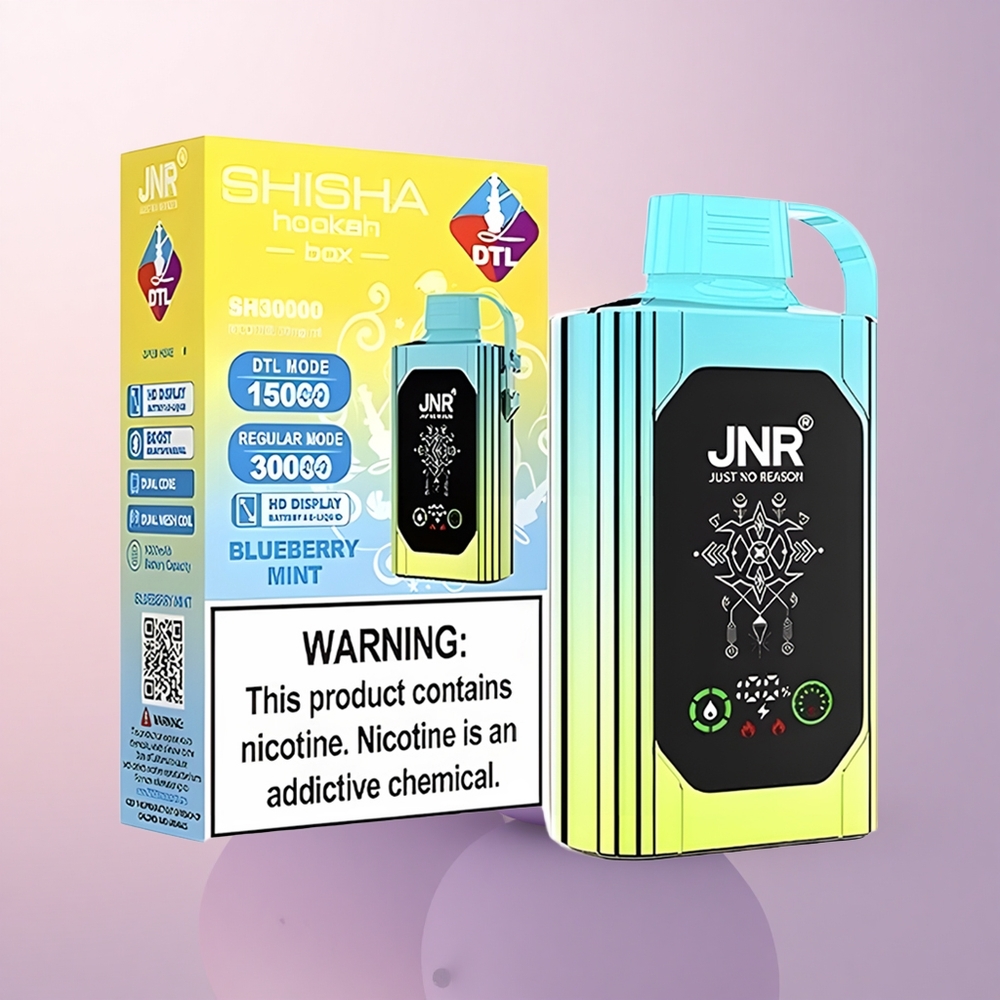 JNR Shisha Hookah Box 20500 Mustika-Mündi Kahekordse Südamikuga Kiirlaadimine