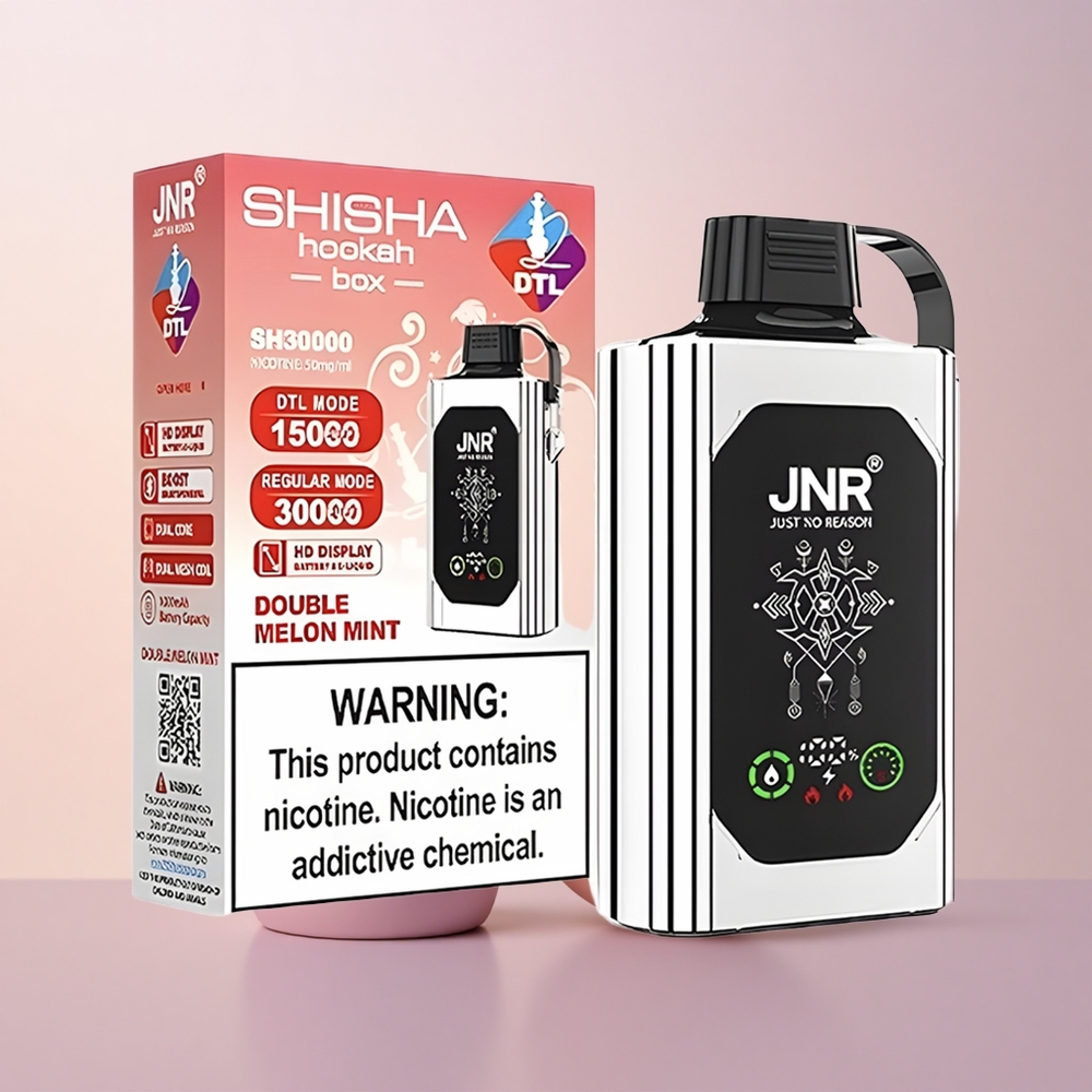 JNR Shisha Hookah Box 20500 Topelt Meloni Mõdu 1000mAh Kiire Laadimine