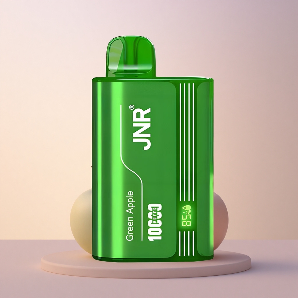 JNR Tank 10000 Roheline Õun-Virsik-Pirn 10000 Puhangut Type-C Kiirlaadimine 20ml Vedelik