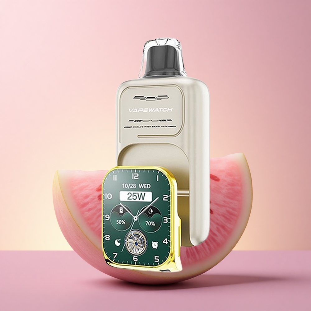 JNR VapeWatch 30000 Arbuusijää 1000mAh Dual Mesh Type-C
