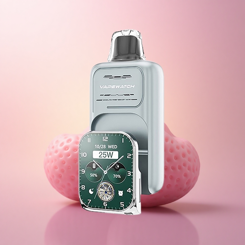 JNR VapeWatch 30000 Maasika-Jää 1000mAh Kiirlaadimine 19mL