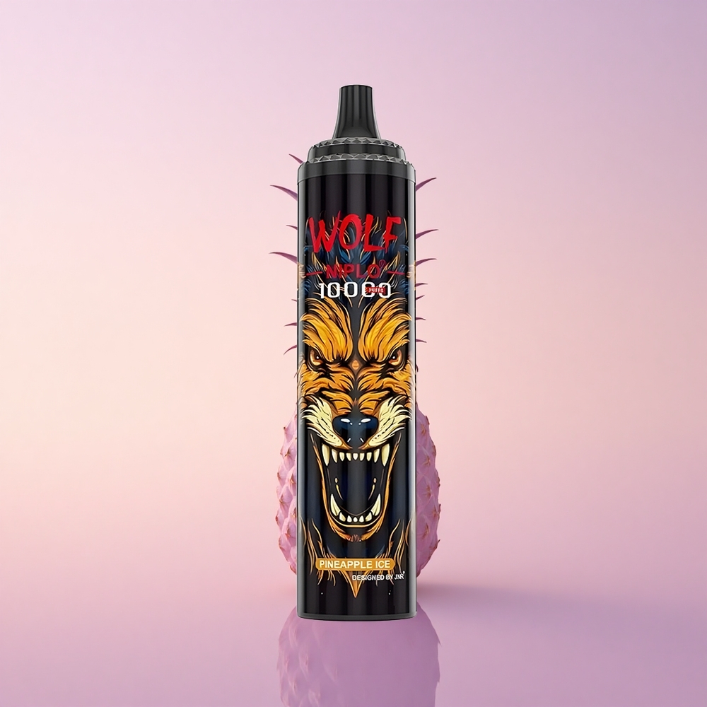 JNR Wolf Niplo 10000 Ananass Jää 20ml 650mAh Type-C