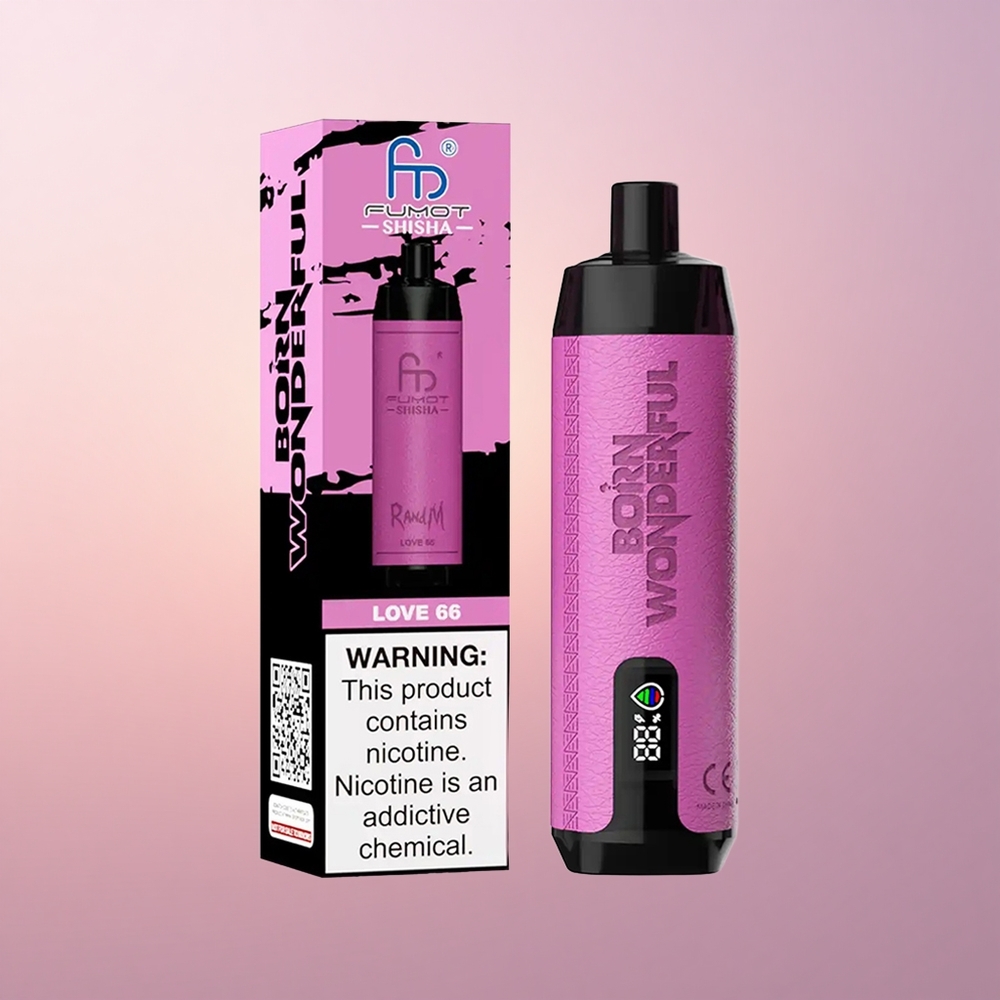 RandM Fumot Shisha 10000 Puffs Armastus 66 18ml 850mAh 06ohm