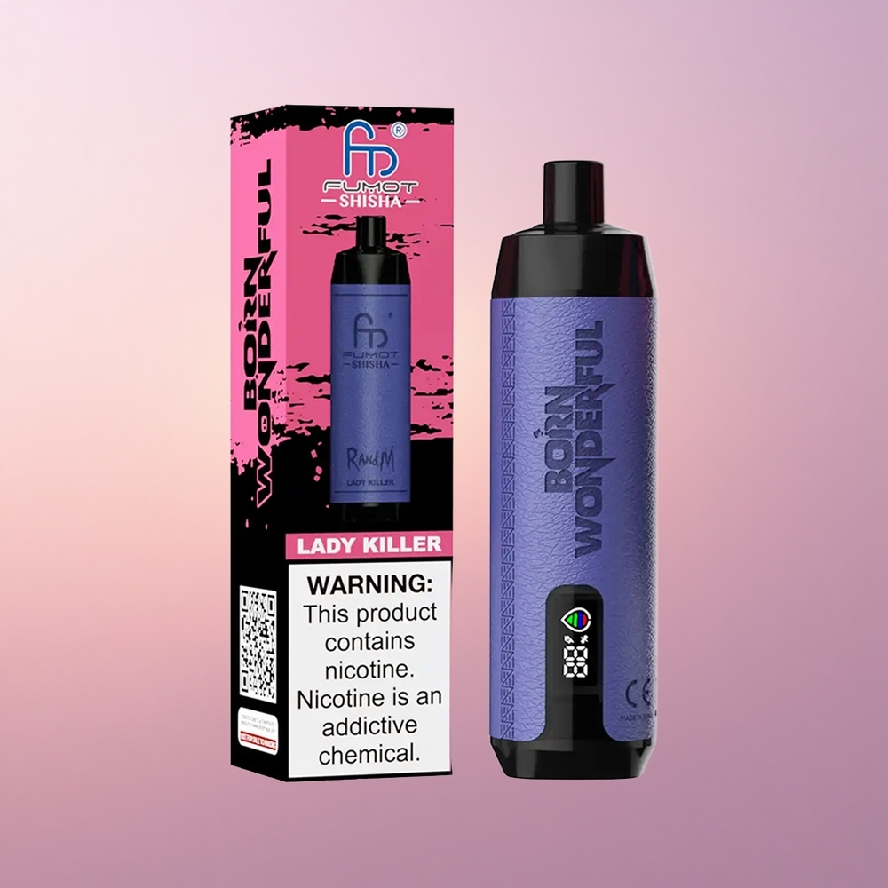 RandM Fumot Shisha 10000 Puffs Daamide Tappja 18ml 850mAh 06ohm