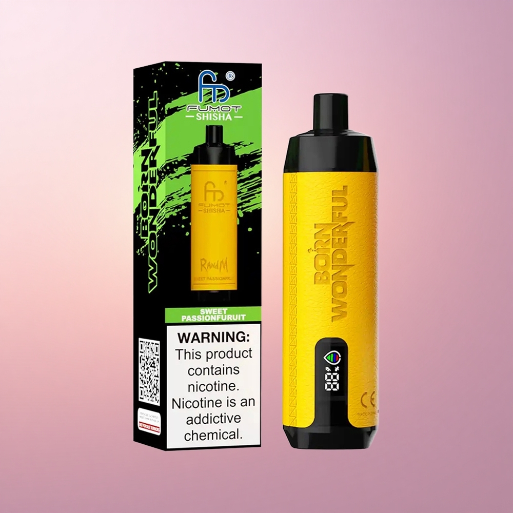 RandM Fumot Shisha 10000 Puffs Magus Passiooniviljamesin 18ml 850mAh 06ohm