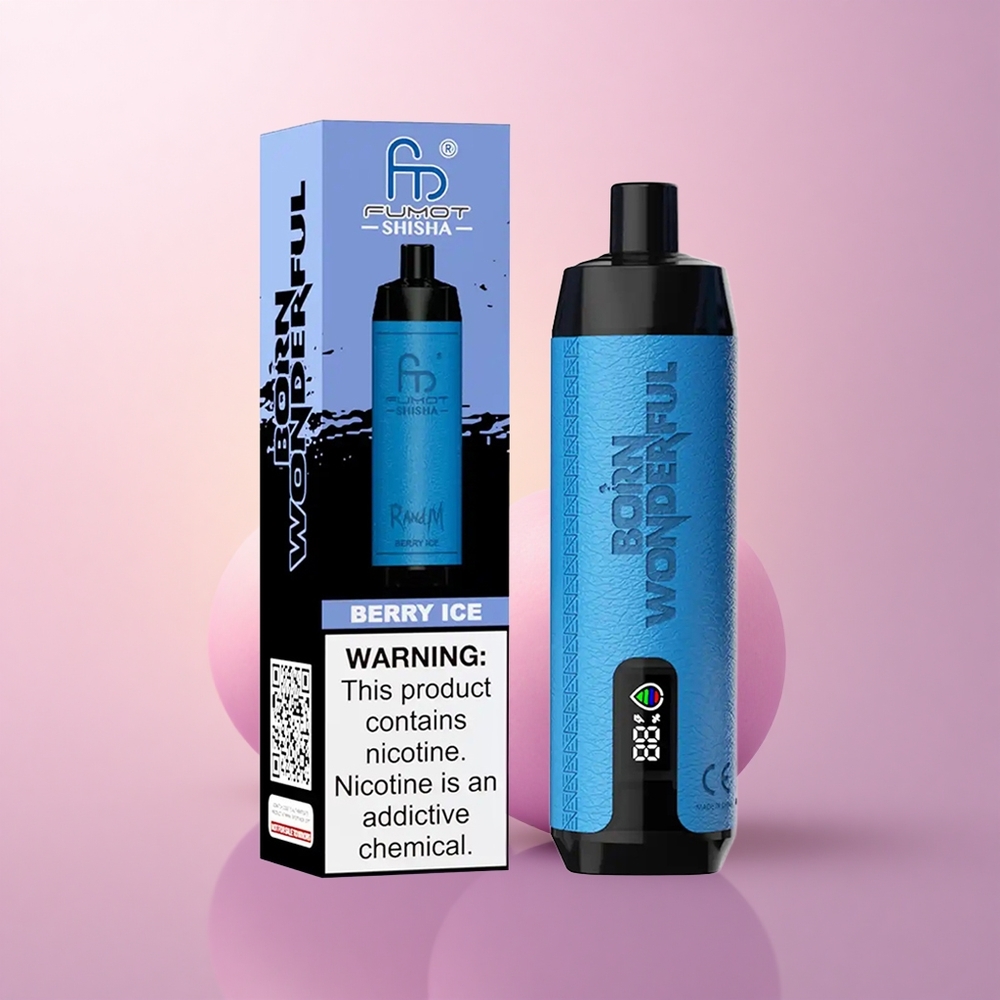 RandM Fumot Shisha 10000 Puffs Marjajää 850mAh 06ohm