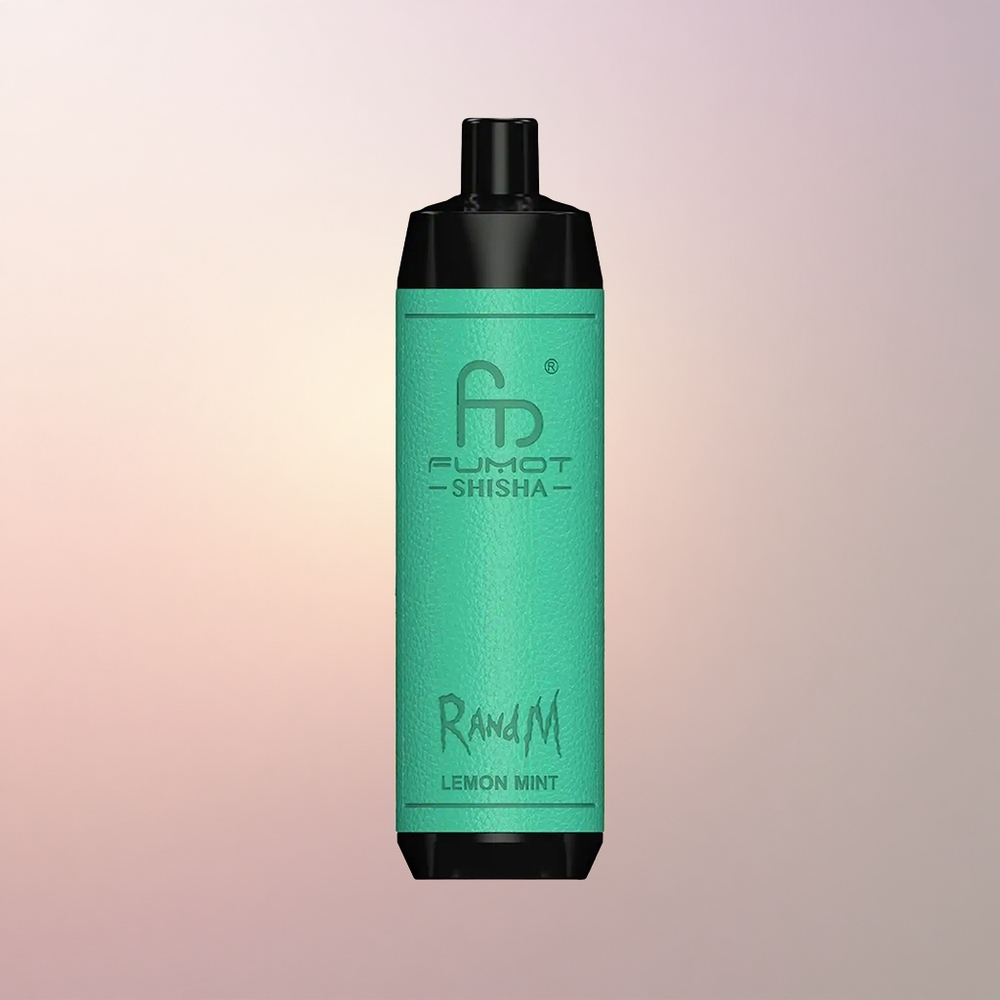 RandM Fumot Shisha 10000 Puffs Sidruni-Mündi 18ml 850mAh 06ohm