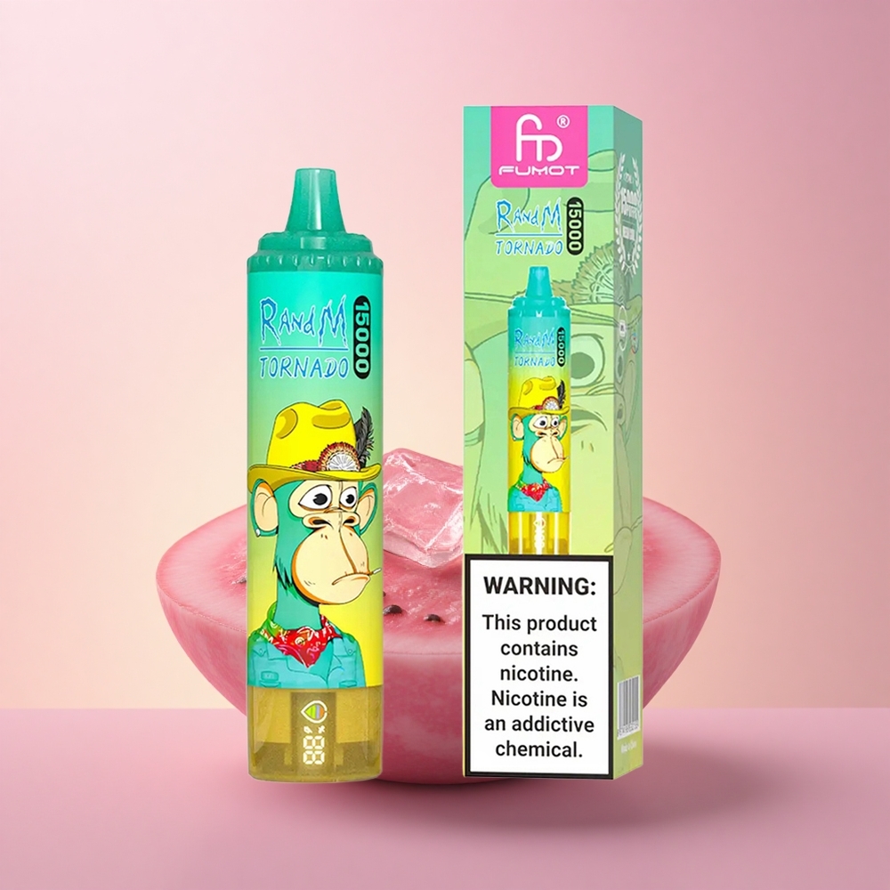 RandM Fumot Tornado 15000 Puffs Arbuusi Jää 25ml 850mAh Mesh