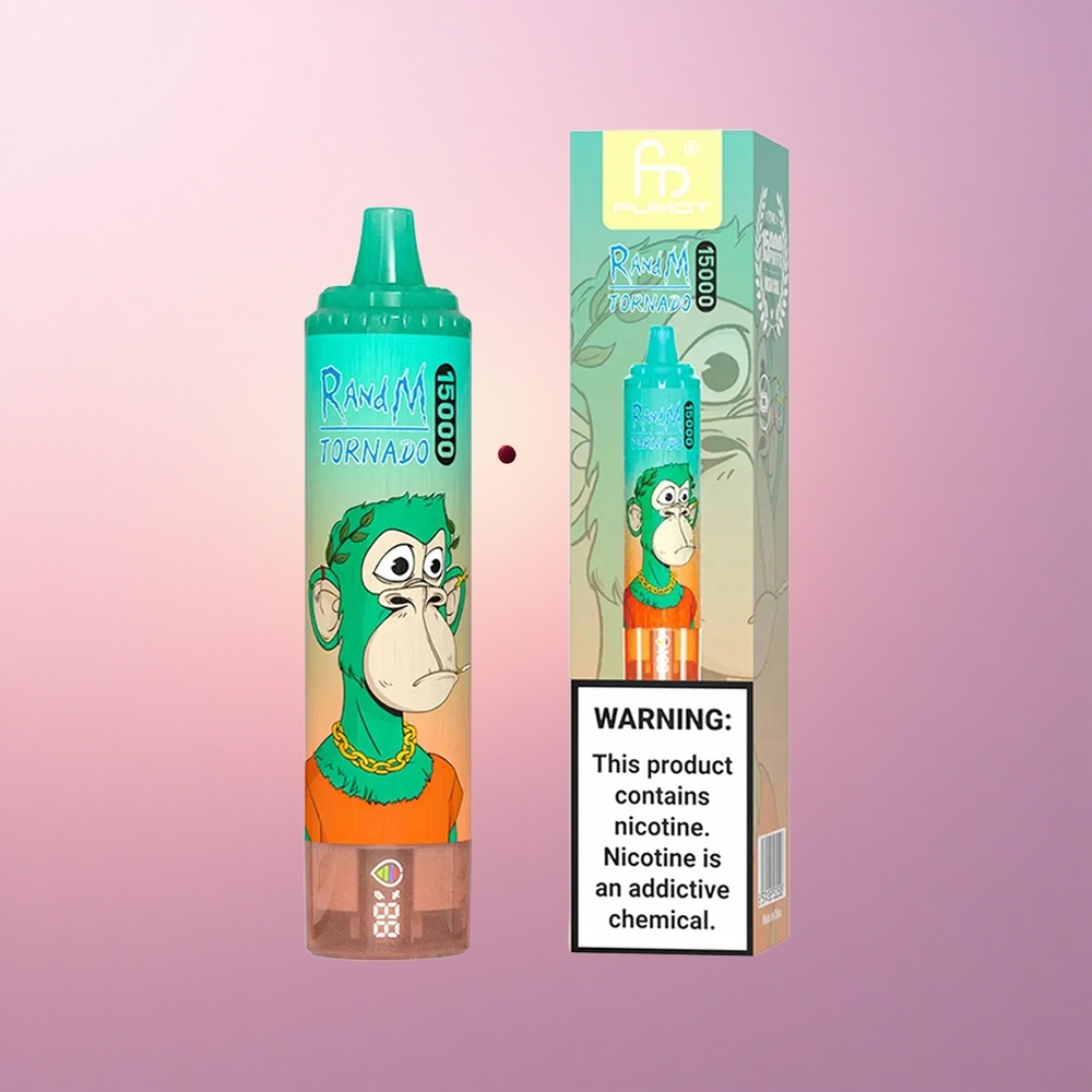 RandM Fumot Tornado 15000 Puffs Kolmikmarja 25ml Mesh 850mAh