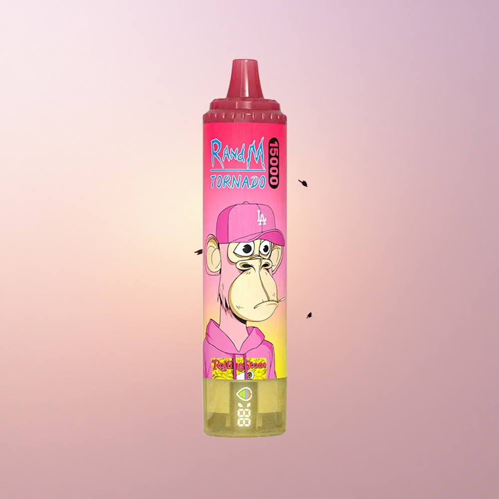 RandM Fumot Tornado 15000 Puffs Sidruni 15000 Sõõmu 25ml 850mAh Mesh