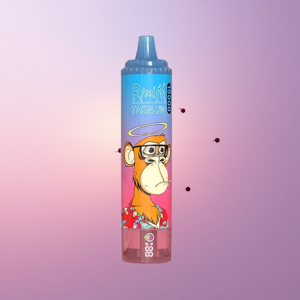 RandM Fumot Tornado 15000 Puffs Sinised Vaarikad Kirss 25ml Mesh