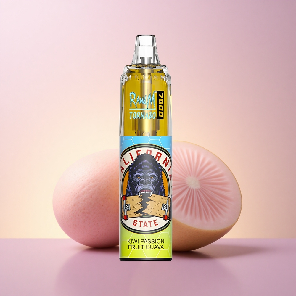 RandM Fumot Tornado 7000 Puffs Kiivi-Maracuya-Guava Mesh-Tüüp C-RGB