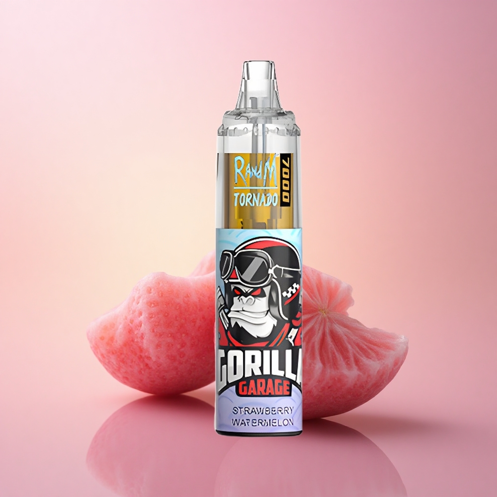 RandM Fumot Tornado 7000 Puffs Maasika-Arbuus 14ML Mesh Coil