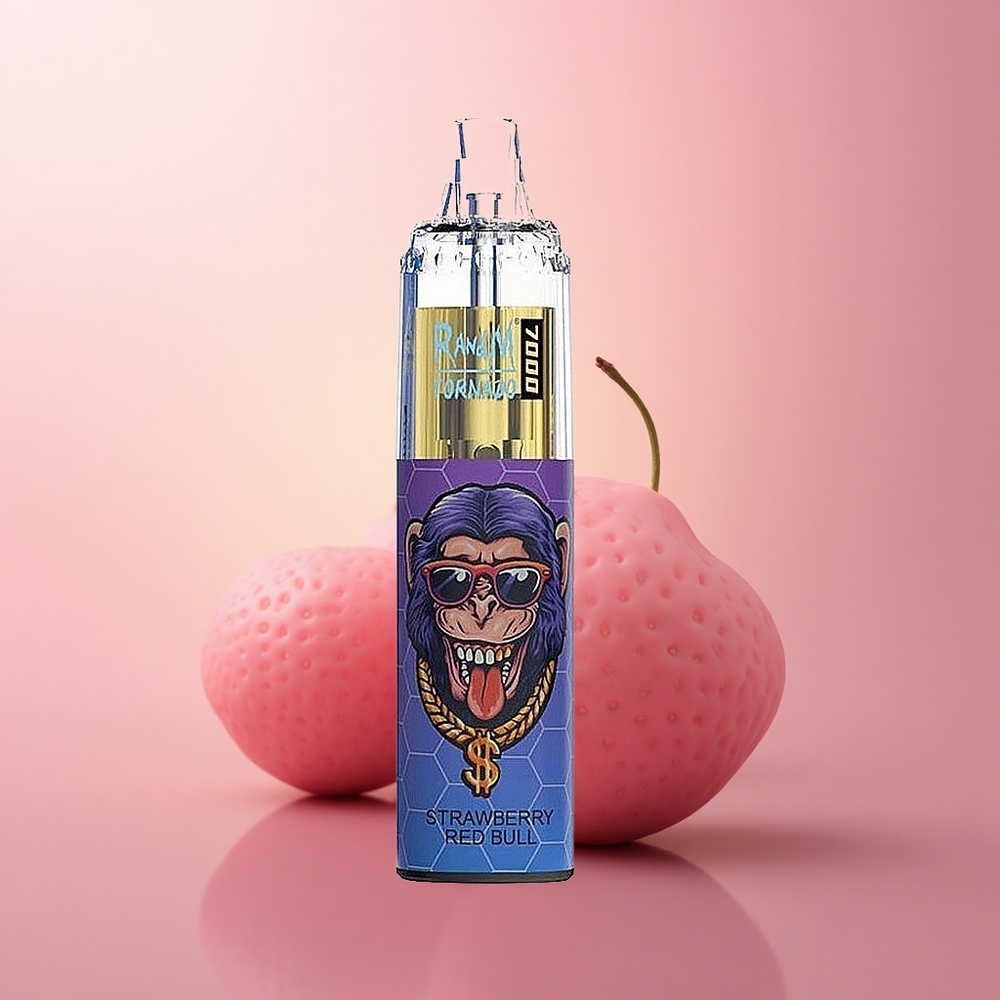 RandM Fumot Tornado 7000 Puffs Maasika RGB Tuulik 7000
