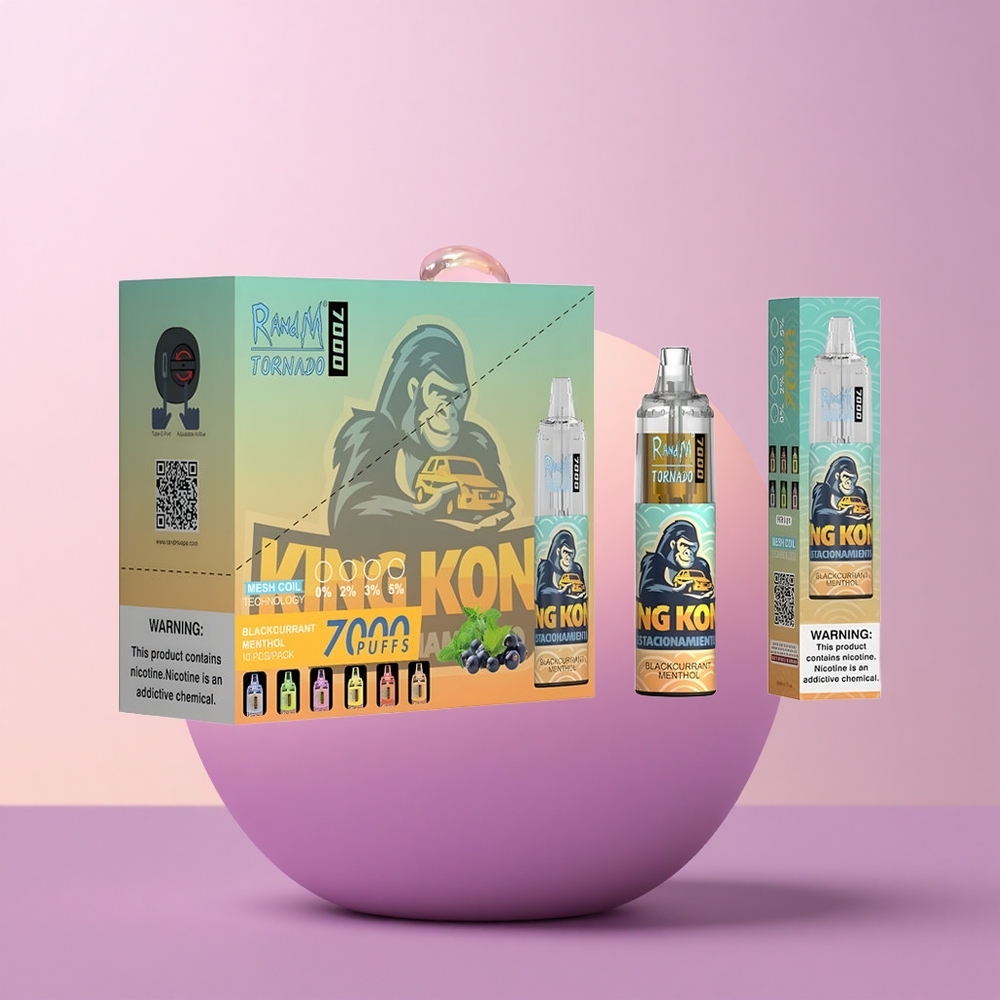 RandM Fumot Tornado 7000 Puffs Mustika-Mentool 14ML Tüüp-C