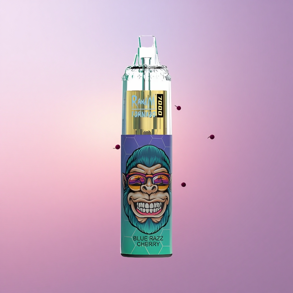 RandM Fumot Tornado 7000 Puffs Sinine Vaarika-Mesh 14ML 850MAH