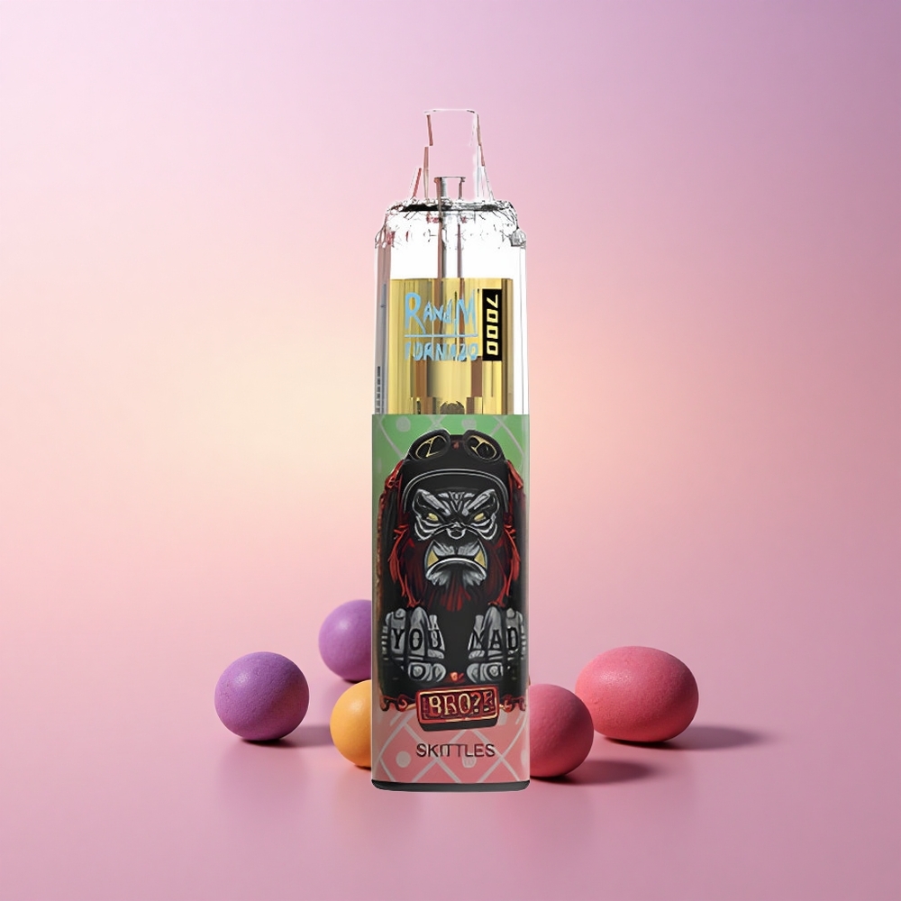 RandM Fumot Tornado 7000 Puffs Skittles Meshhästi 850 MAH 14 ML