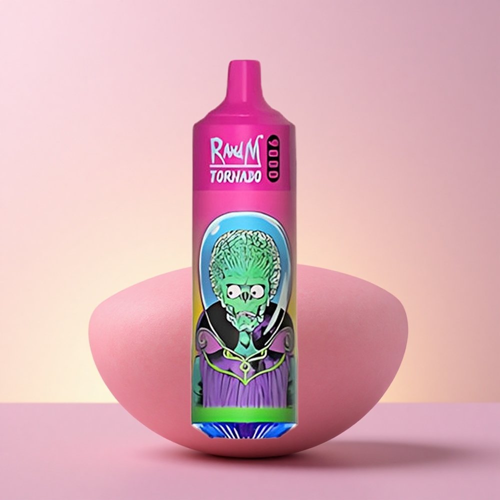 RandM Fumot Tornado 9000 Puffs Arbuusi Mullgummi 18 mL Võrkvici RGB Ekraan