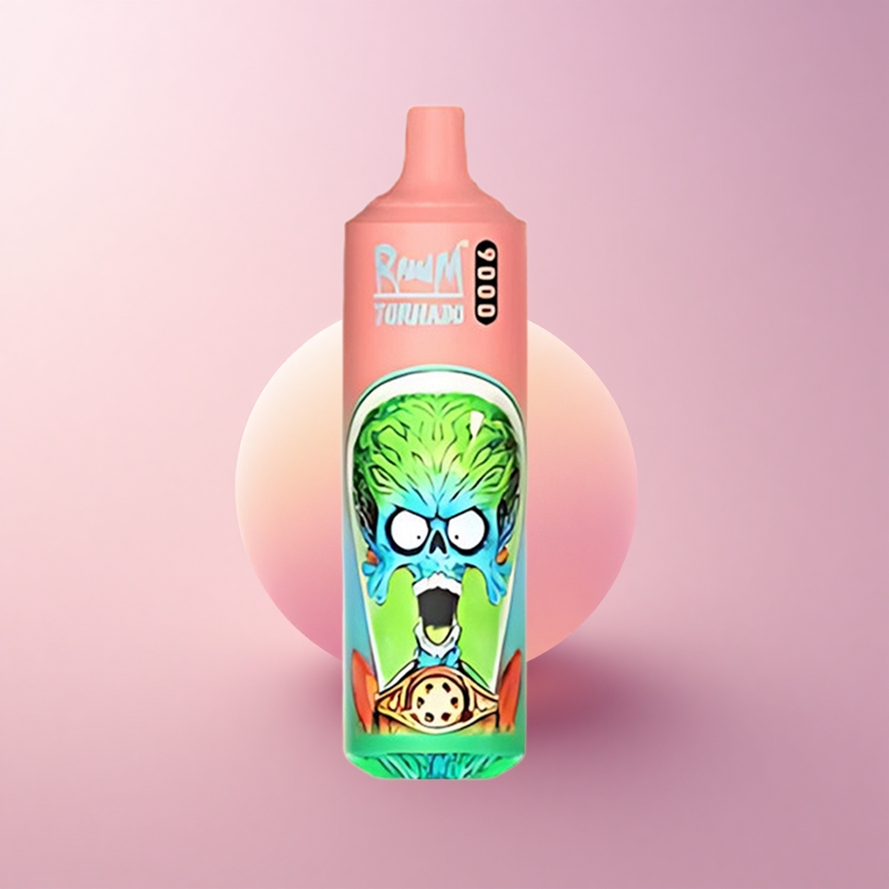 RandM Fumot Tornado 9000 Puffs Kommikaru 850 mAh 18 mL Võrkkest