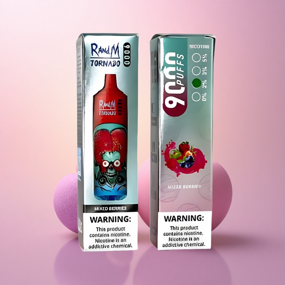 RandM Fumot Tornado 9000 Puffs Segamari 850 mAh Laaditav 18 mL Võrkpool