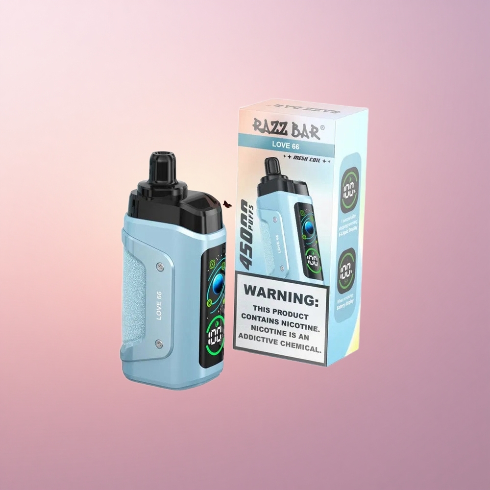 Razz Bar 45000 Puffs Armastus 66 10 Ohm Võrk Mähis