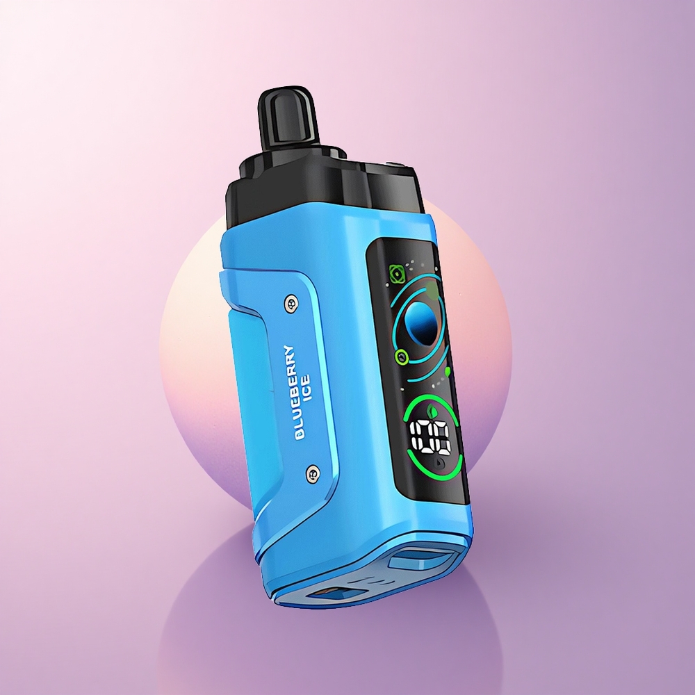 Razz Bar 45000 Puffs Mustika-Jää 10 Ohm Mesh Ohtlik Vool