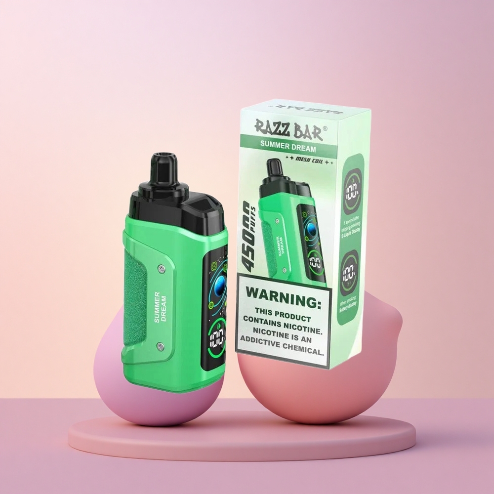 Razz Bar 45000 Puffs Suveuni Mesh Coil 20 mg Nikotiini