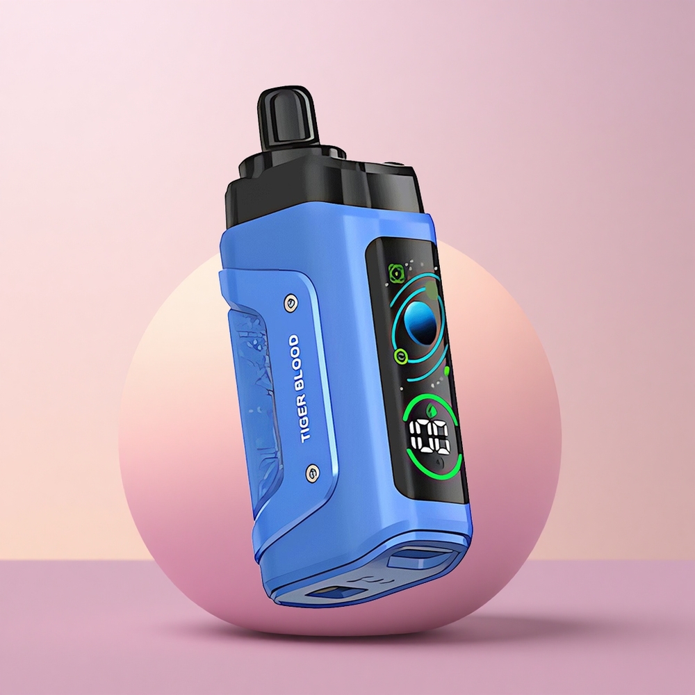 Razz Bar 45000 Puffs Tiigriveri 10 Ohm Võrkpoolik Reguleeritava Õhuvooluga