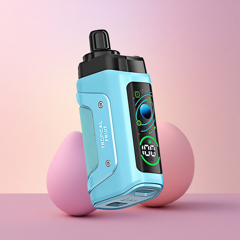 Razz Bar 45000 Puffs Troopiline Puuvilja 10 Ohm Võrk Keerdus Õhuvool Reguleeritav