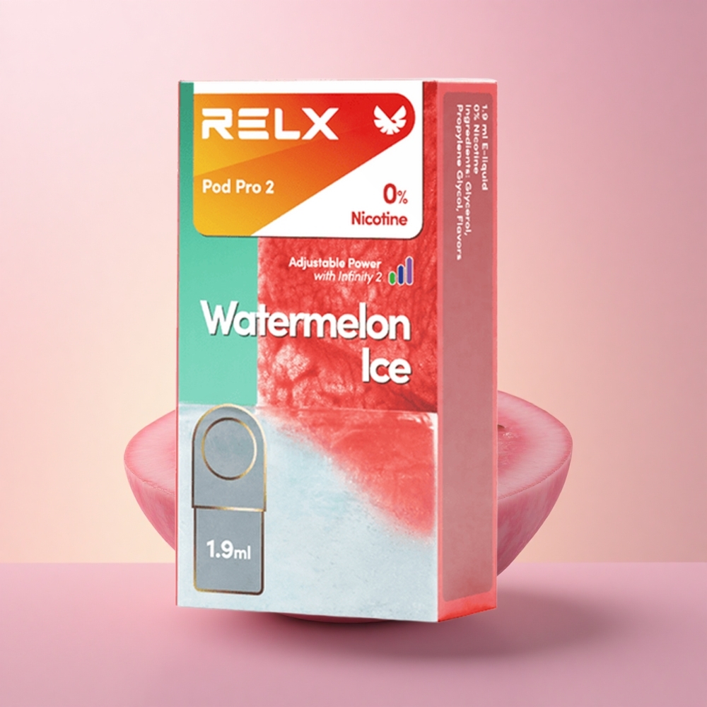 Relx Pod Pro 2 Vape Device Arbuusi Jää 0mg/ml 19ml 3 režiimi