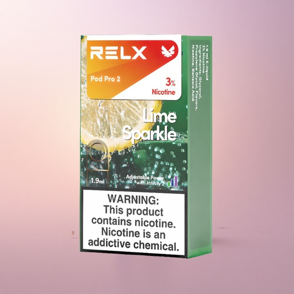 Relx Pod Pro 2 Vape Device Lubjakirge 30mg/ml 19ml 3 pinge režiimi
