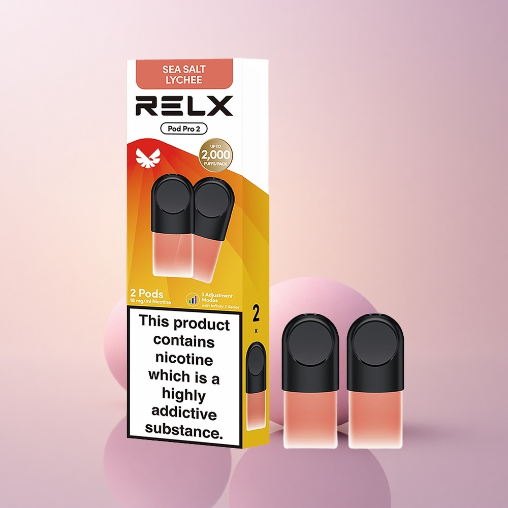 Relx Pod Pro 2 Vape Device Mereksoos Litchi 18mg/ml 19ml 3 pinge režiimi (55W 65W 8W)