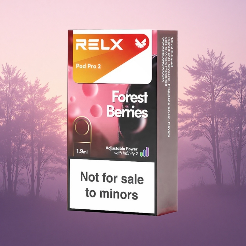 Relx Pod Pro 2 Vape Device Metsamarjad 0mg/ml 19ml 3 režiimi