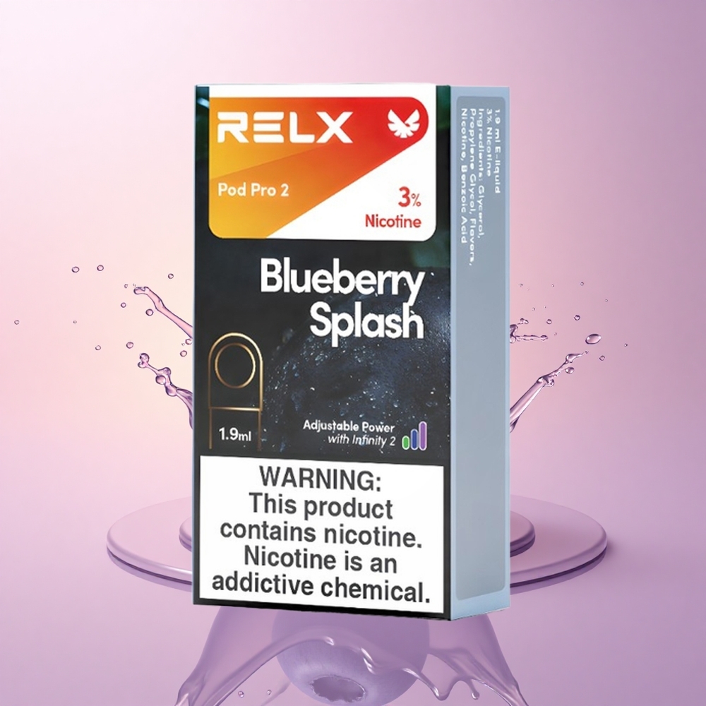 Relx Pod Pro 2 Vape Device Mustika Plahvatus 30mg/ml 19ml 3 režiimi