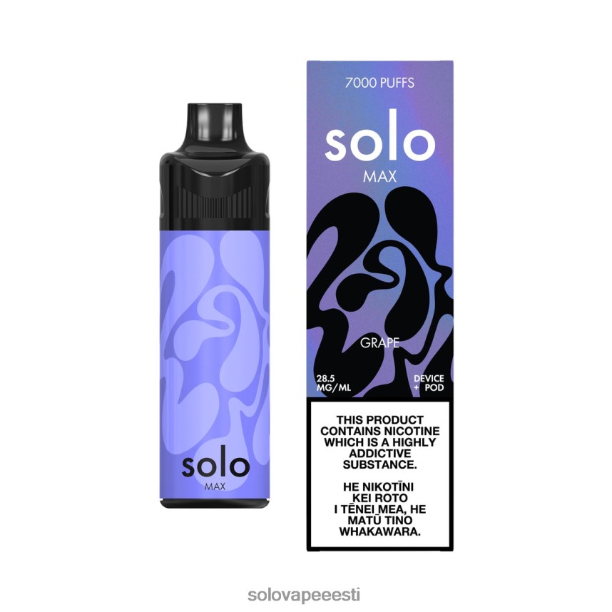 Solo Vape Eesti - Solo MAX kauna komplekt viinamari H8LFDR67