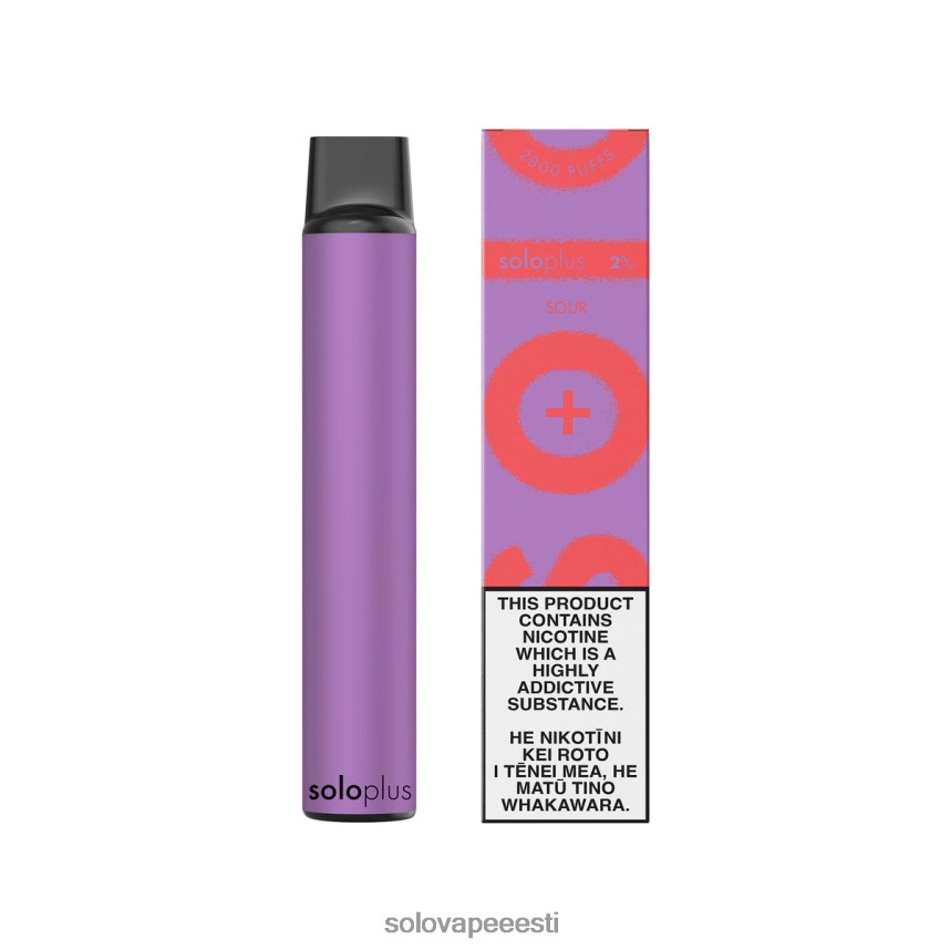 Solo Vape Eesti - Solo Plus ühekordne vape hapu H8LFDR25