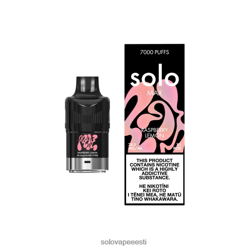 Solo Vape Flavours - Solo MAX pod vaarikas sidrun H8LFDR76
