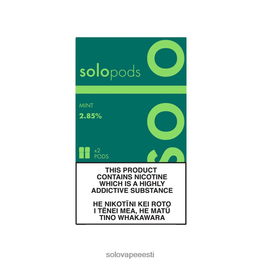 Solo Vape Flavours - Solo asenduskarp 2-pakk piparmünt H8LFDR52