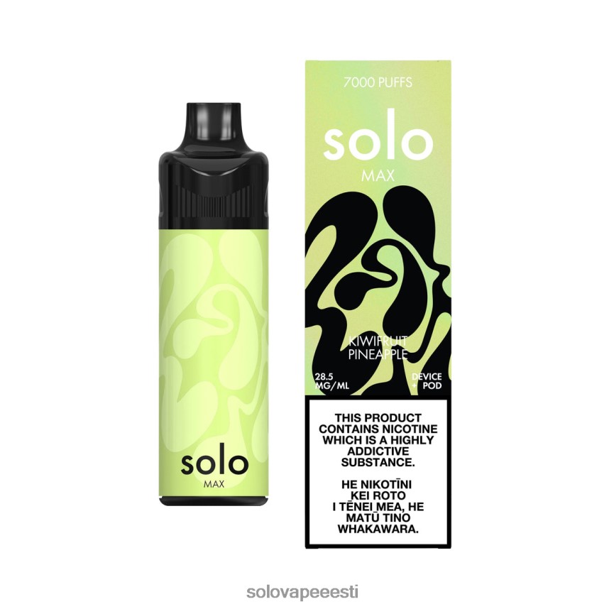 Solo Vape Hind - Solo MAX kauna komplekt kiivi ananass H8LFDR68