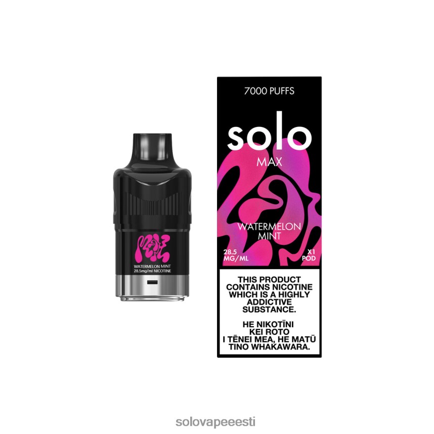 Solo Vape Hind - Solo MAX pod arbuus piparmünt H8LFDR86