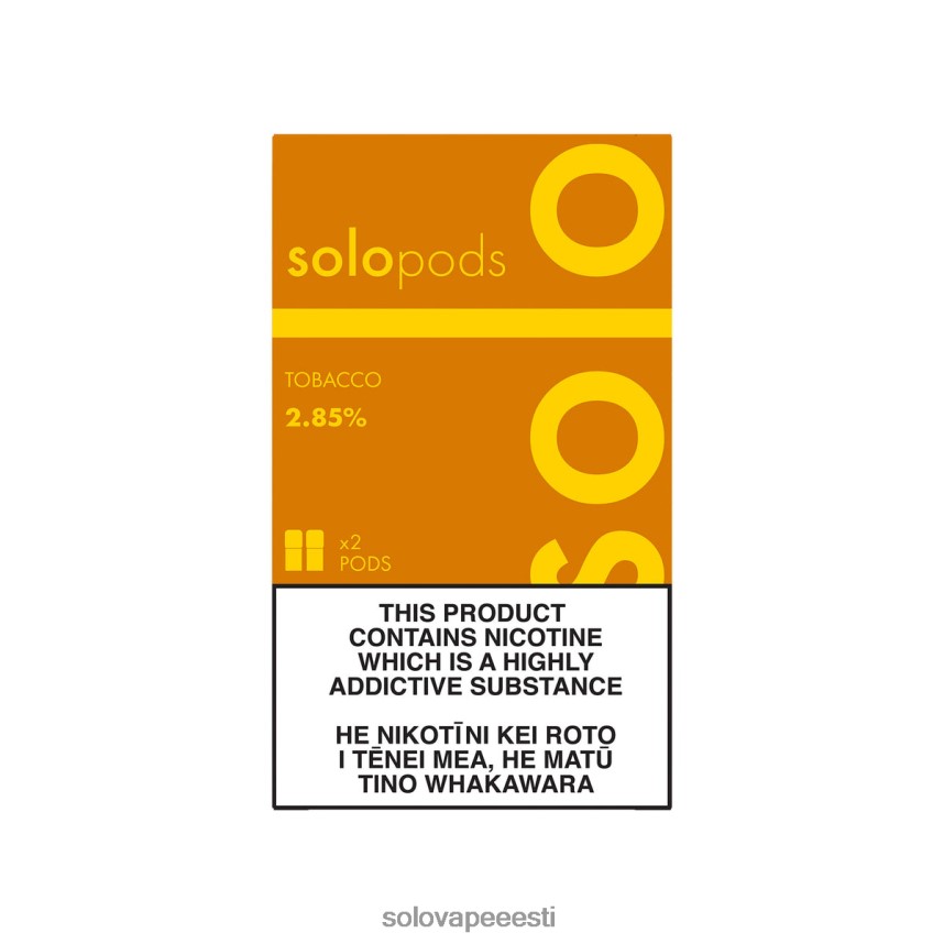 Solo Vape Hind - Solo asenduskarp 2-pakk tubakas H8LFDR50