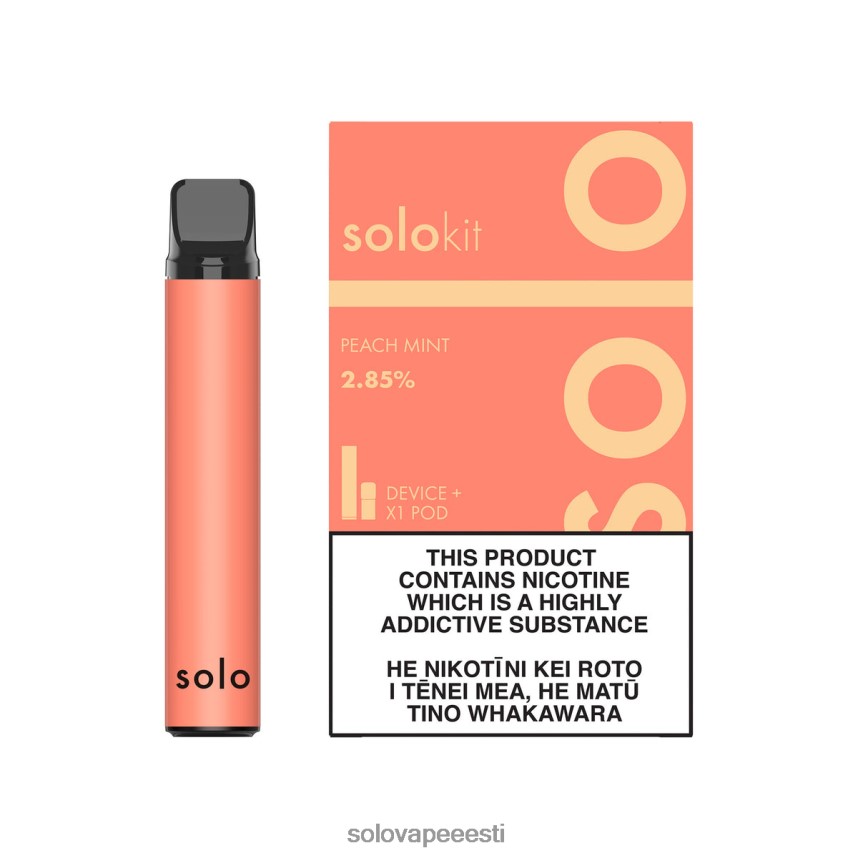 Solo Vape Hind - Solo kauna komplekt virsiku piparmünt H8LFDR44