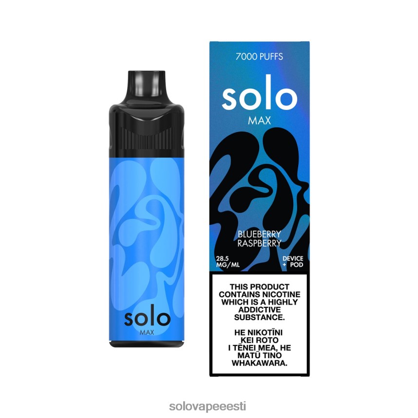 Solo Vape Near Me - Solo MAX kauna komplekt mustikas vaarikas H8LFDR65