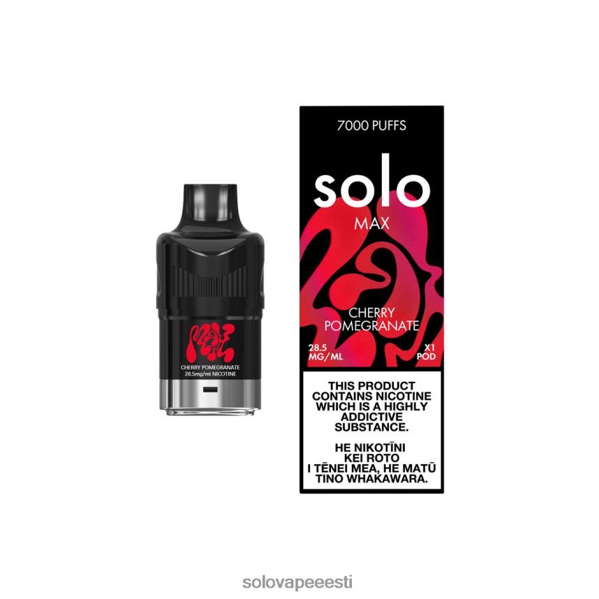 Solo Vape Near Me - Solo MAX pod kirsi granaatõun H8LFDR83
